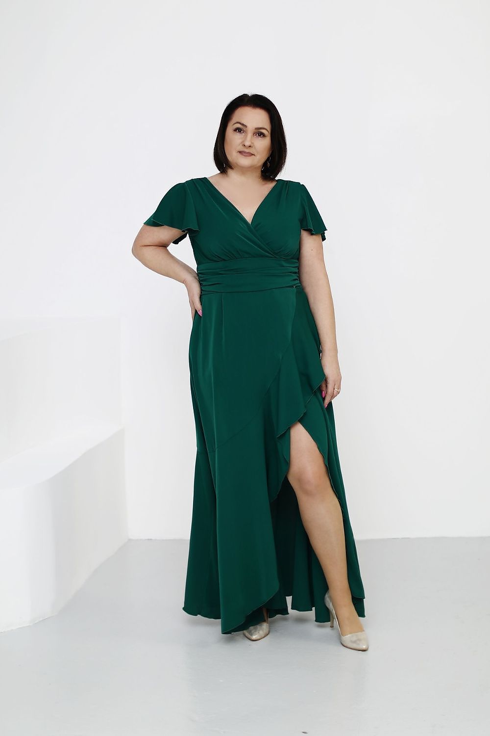 Langes Kleid model 209673 Jersa