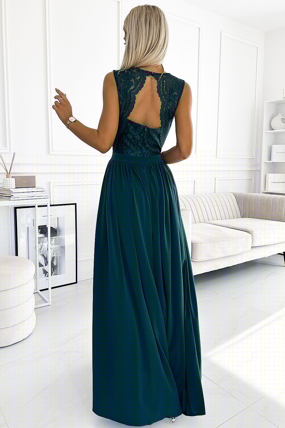 Langes Kleid Model 189092 Numoco