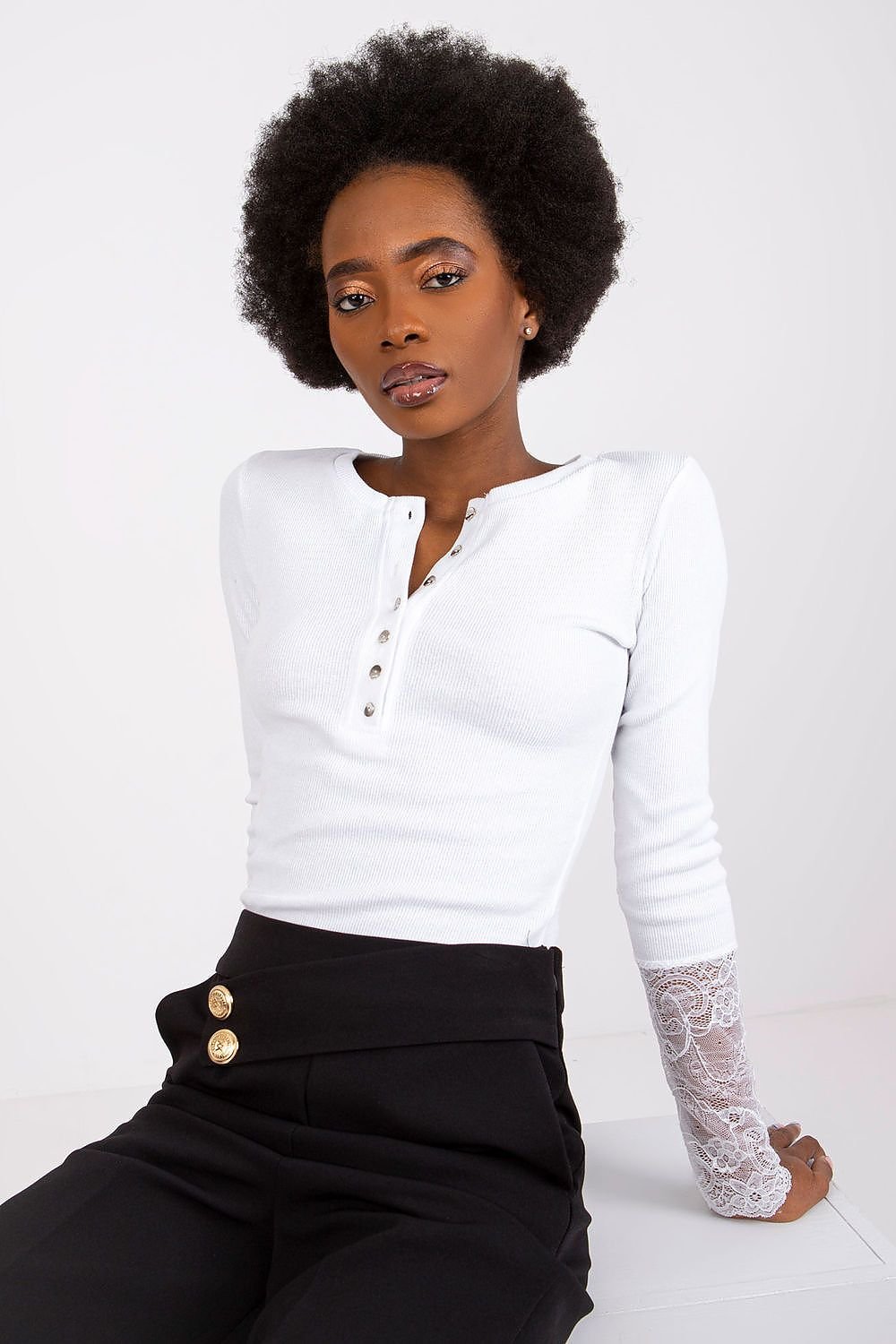 Blouse Model 180881 Rue Paris