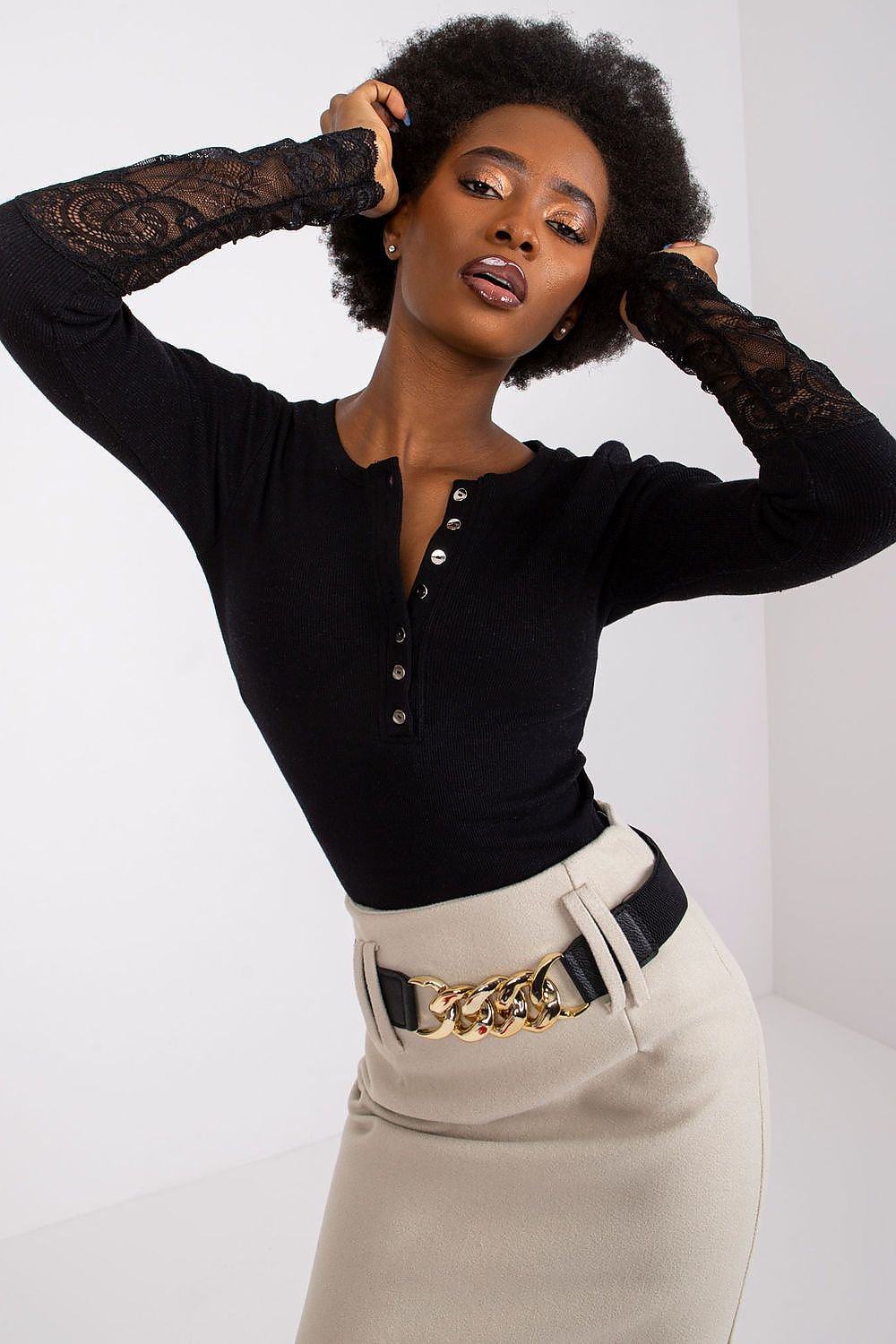 Blouse Model 180882 Rue Paris