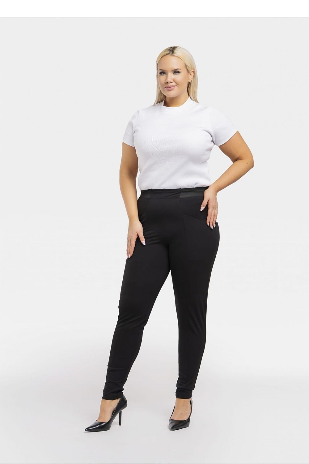 ~Legginsy plus size Model 195036 Karko