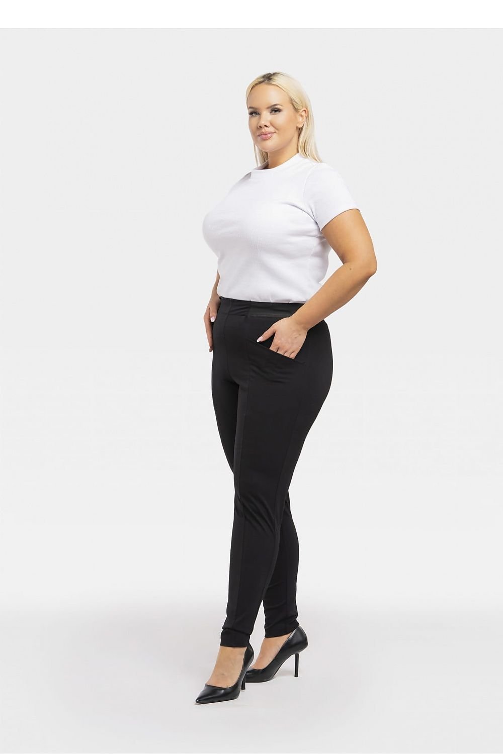 ~Legginsy plus size Model 195036 Karko