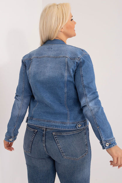 Jacke plus size Model 195375 Factory Price