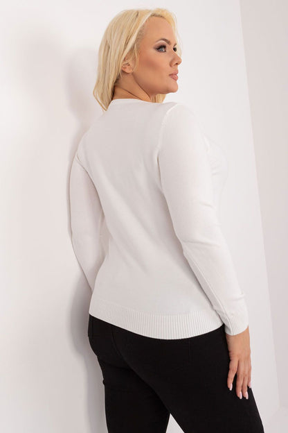 Pullover plus size Model 195382 Factory Price