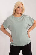 Plus-Size Bluse Model 195388 Factory Price