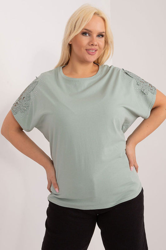 Plus-Size Bluse Model 195388 Factory Price