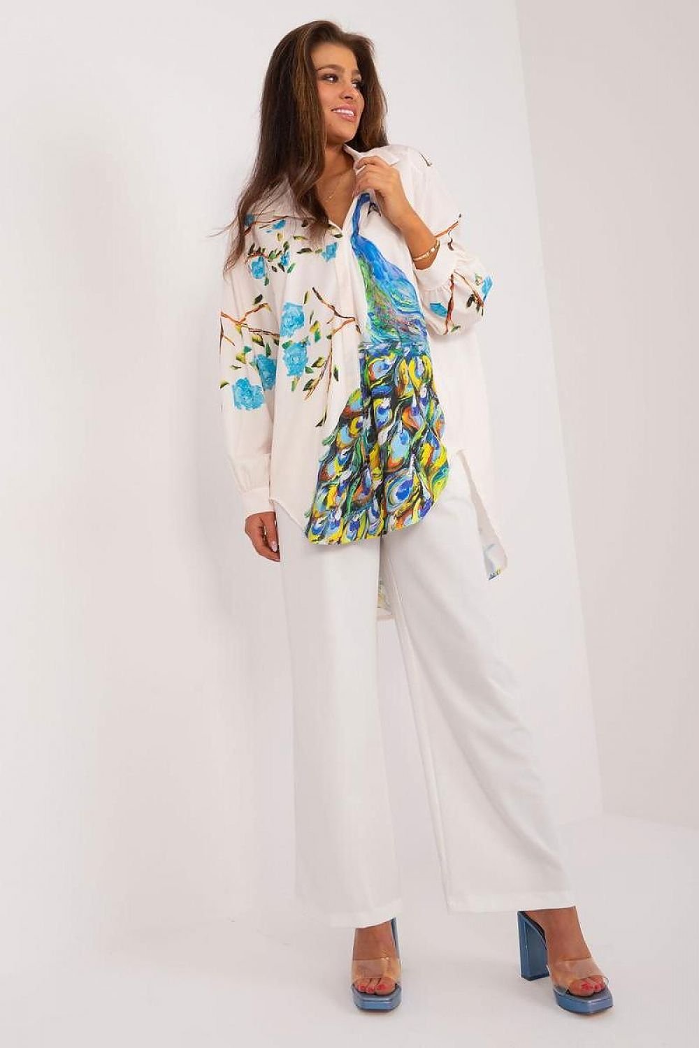 Langarm Hemd Model 195967 Italy Moda