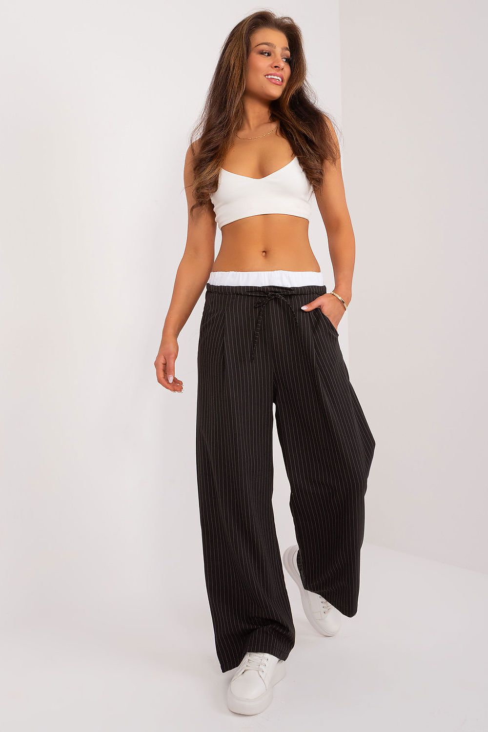 Damen Hose Model 196165 Italy Moda