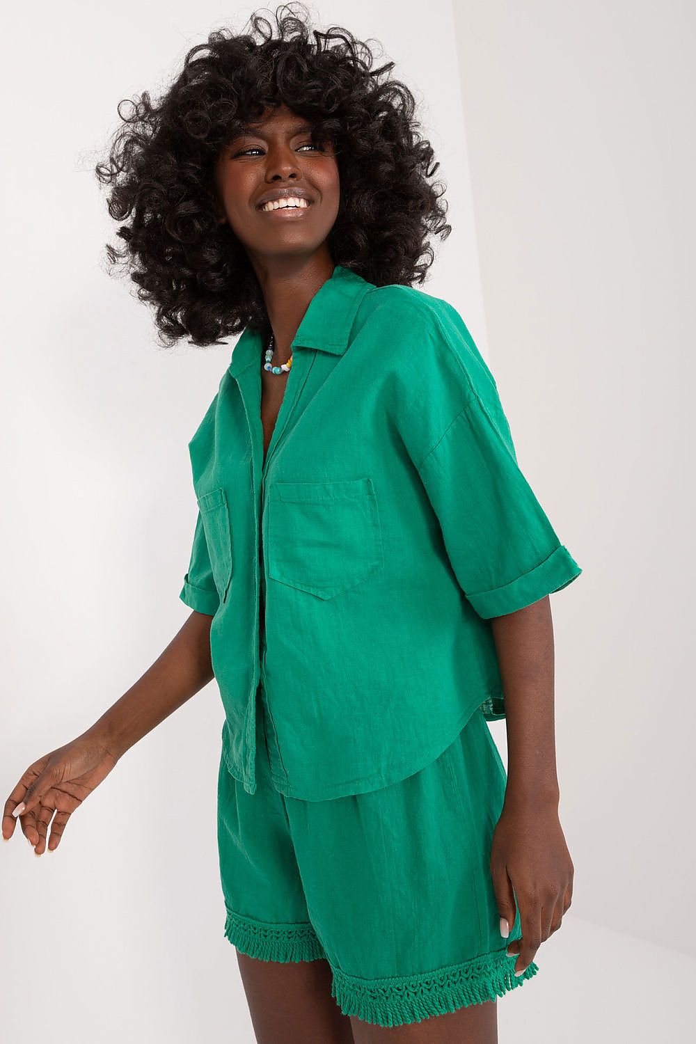 Kurzarm Hemd Model 196484 Italy Moda