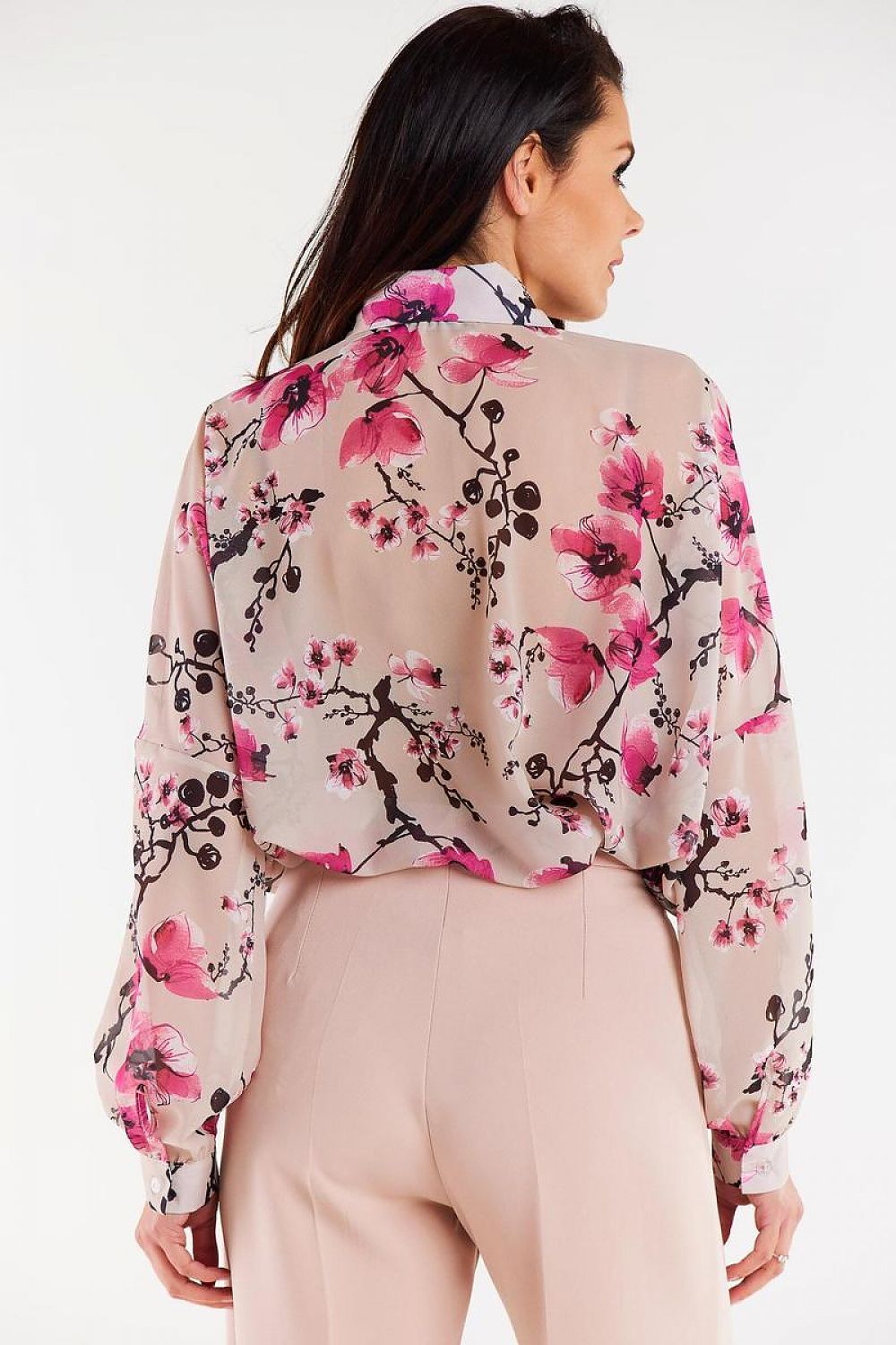 Langarm Hemd Model 196619 awama