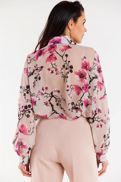 Langarm Hemd Model 196619 awama