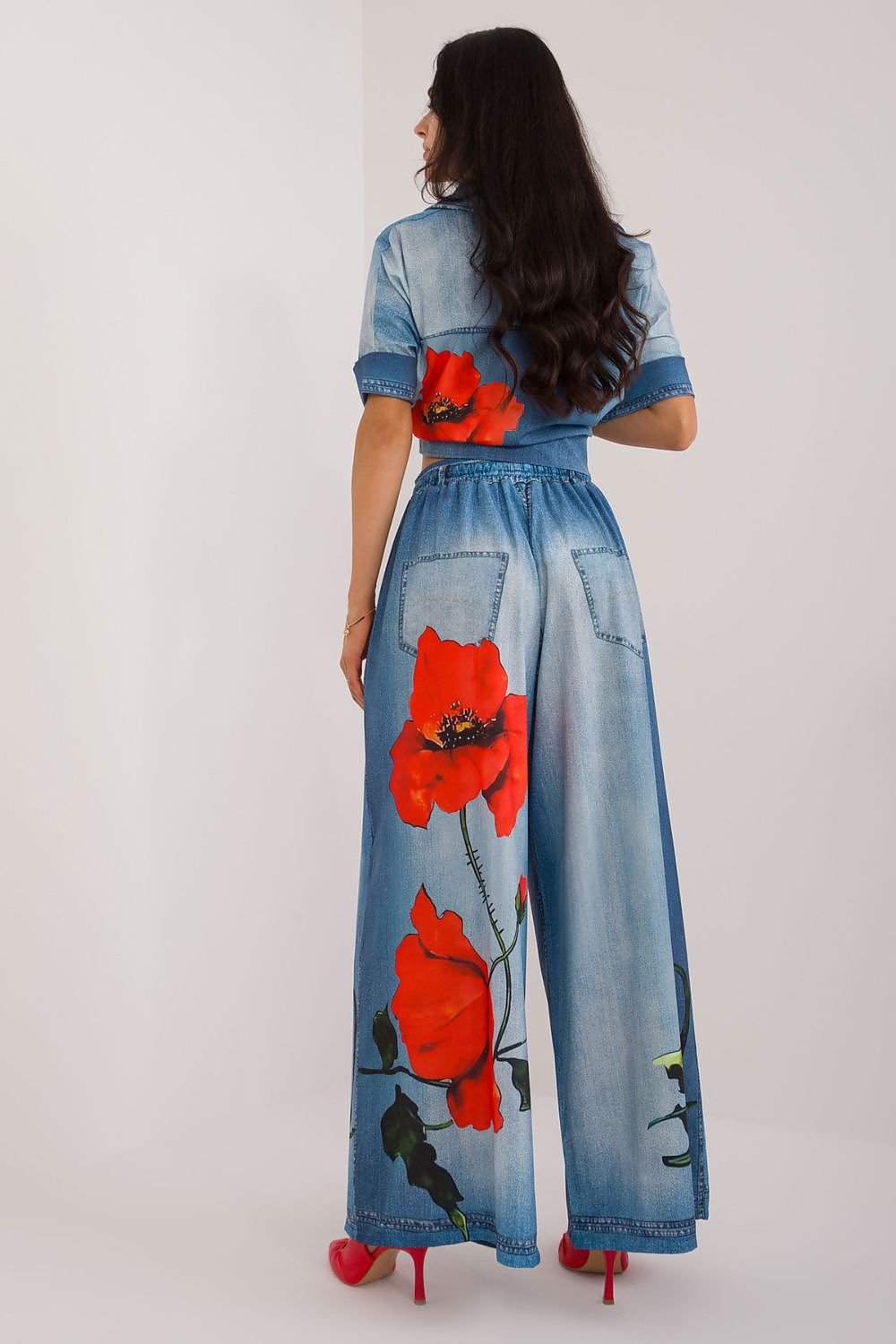Damen Hose Model 198390 Italy Moda
