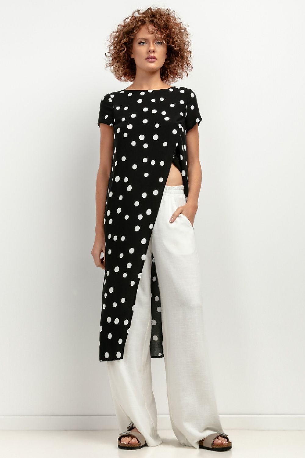 Tunika T410 aus Viskose – luftig, stilvoll & sommerlich