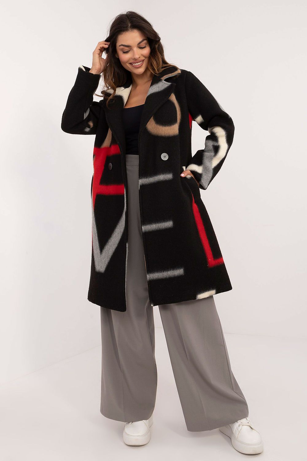Mantel Model 200504 Italy Moda