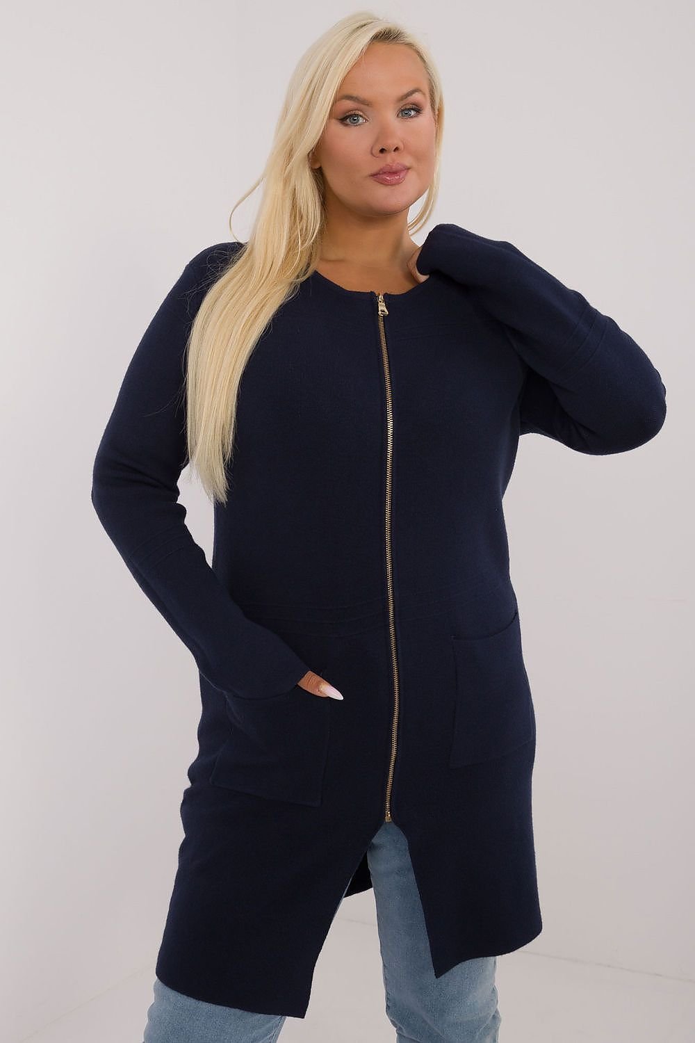 Pullover plus size Model 201384 Factory Price