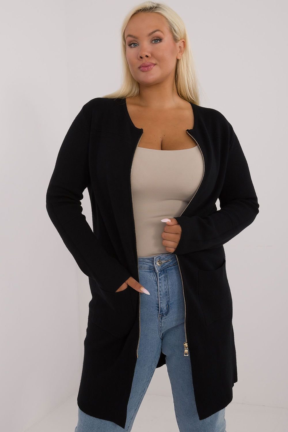 Pullover plus size Model 201384 Factory Price