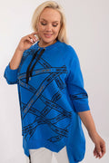 Asymmetrische Damenbluse in Übergröße – modisch, bequem &amp; alltagstauglich
