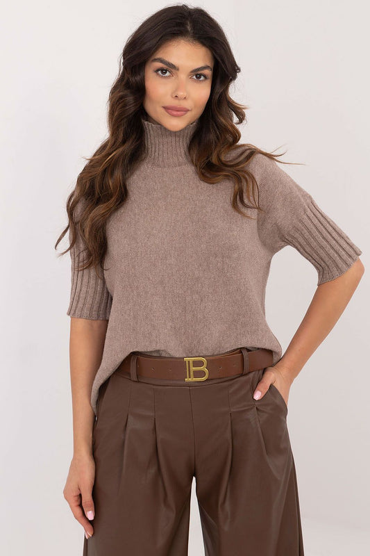 Short-sleeved sweater model 202717 BFG