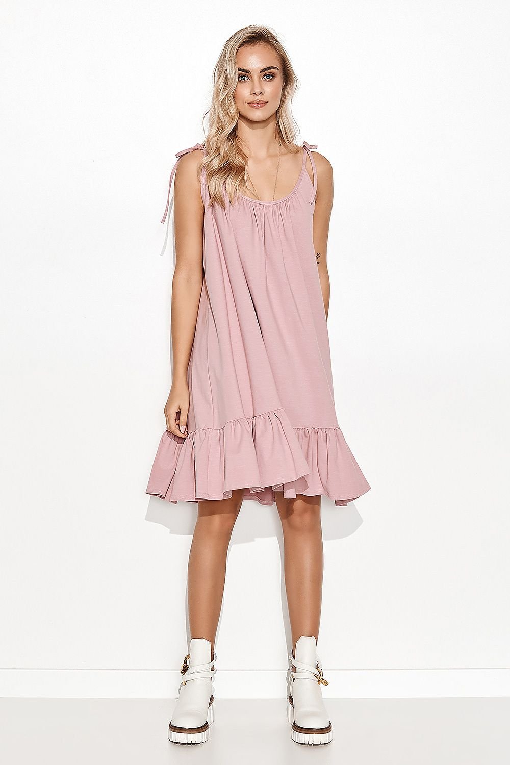 Alltagskleid Model 165330 Makadamia