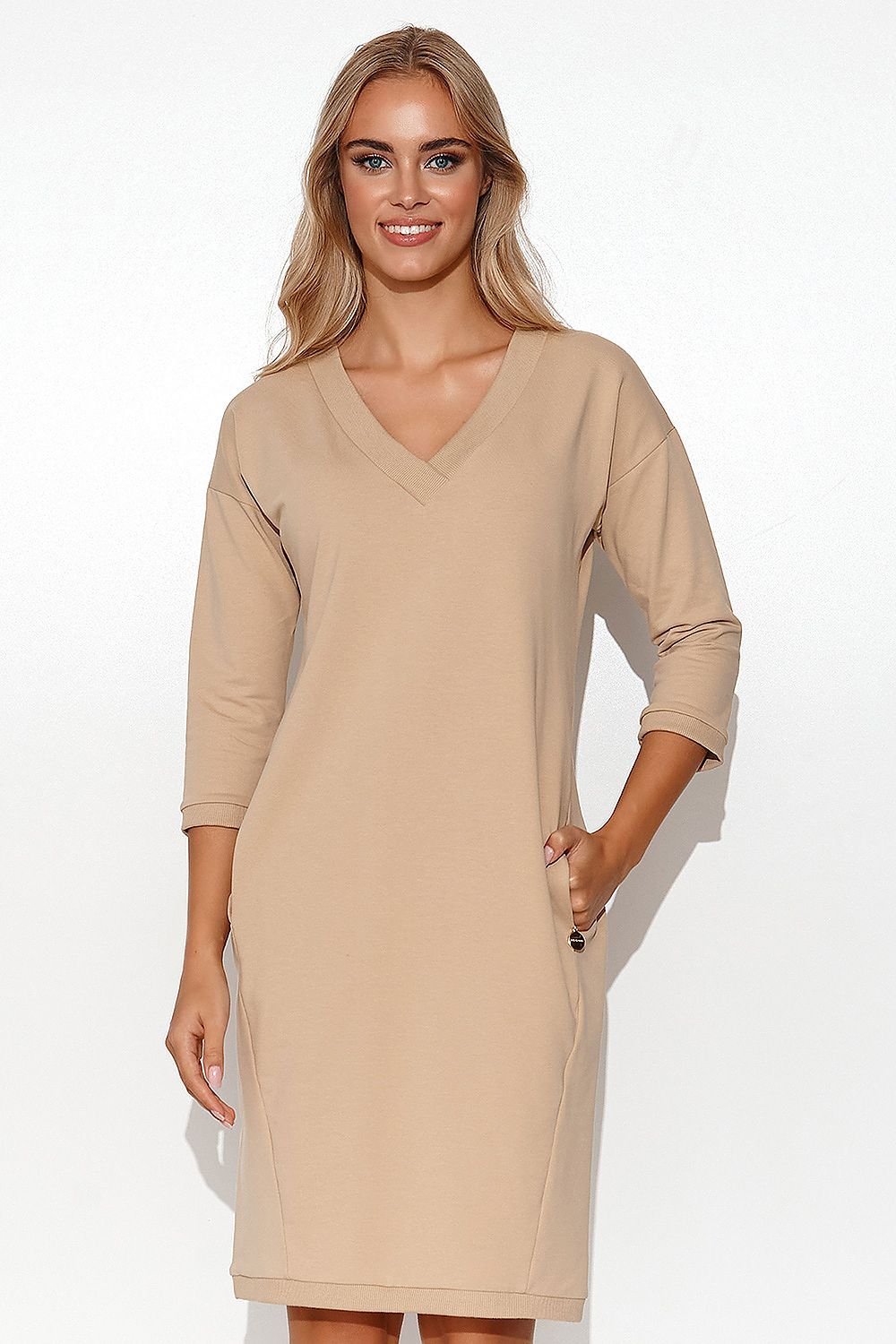 Alltagskleid Model 176198 Makadamia