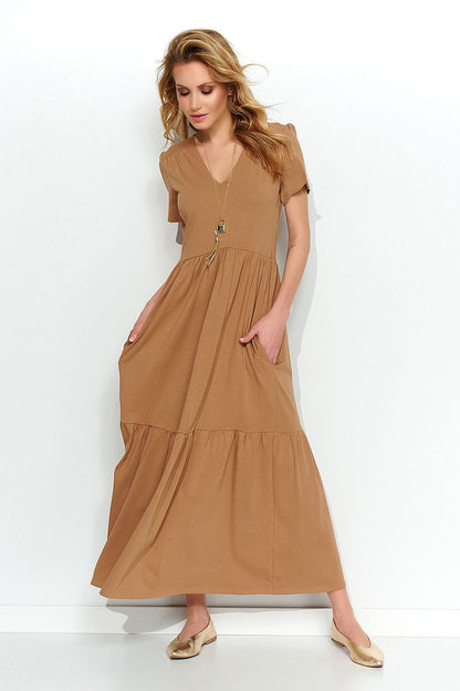 Alltagskleid Model 179198 Makadamia