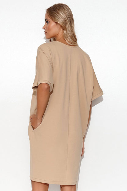 Alltagskleid Model 175672 Makadamia