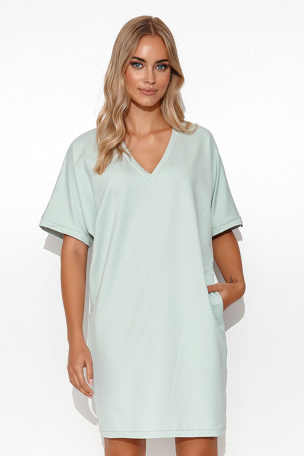 Alltagskleid Model 175672 Makadamia