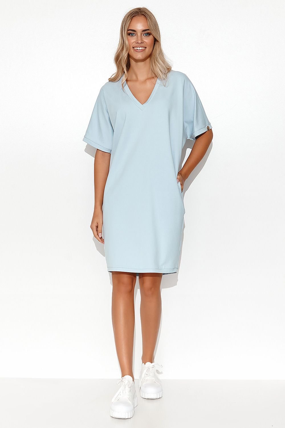 Alltagskleid Model 175672 Makadamia