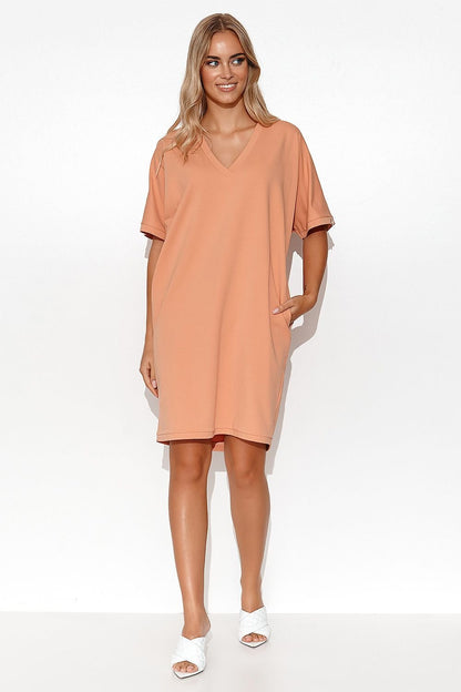 Alltagskleid Model 175672 Makadamia