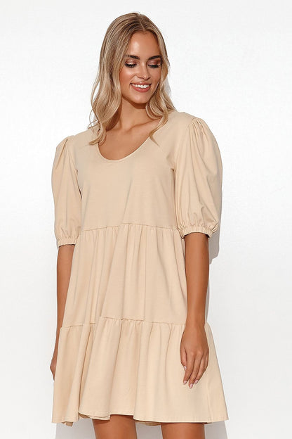 Alltagskleid Model 179203 Makadamia