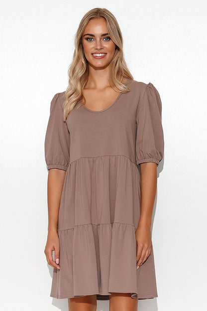 Alltagskleid Model 179203 Makadamia