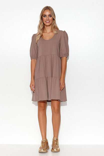 Alltagskleid Model 179203 Makadamia