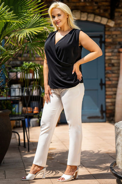Plus-Size Bluse Model 183319 Karko