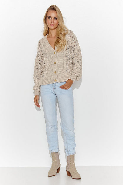 Cardigan Model 185223 Makadamia