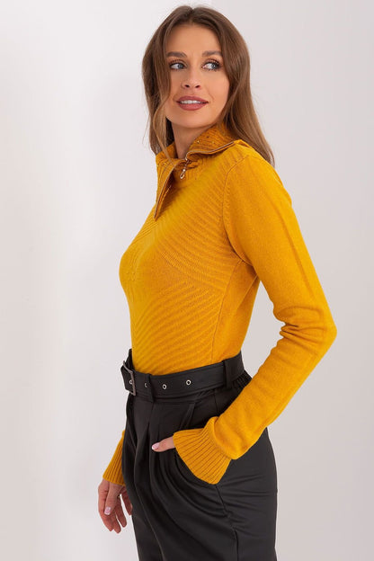 Rollkragenpullover Model 189683 Factory Price