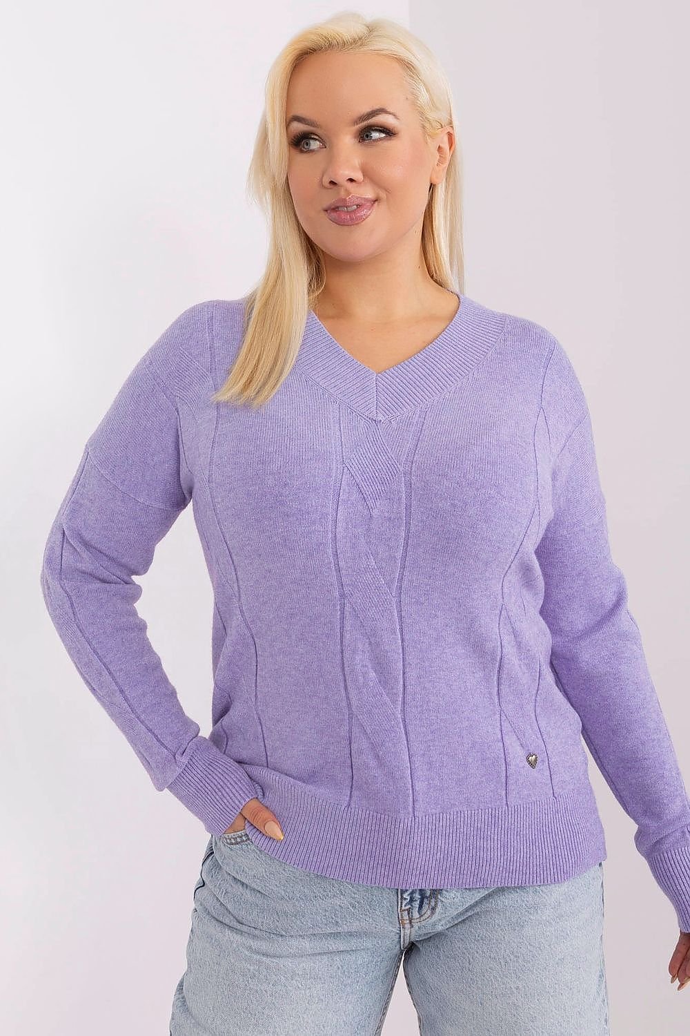 Pullover plus size Model 190054 Factory Price