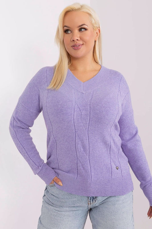Sweater plus size Model 190054 Factory Price