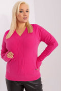 Pullover plus size Model 190059 Factory Price