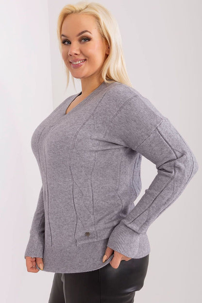 Pullover plus size Model 190061 Factory Price