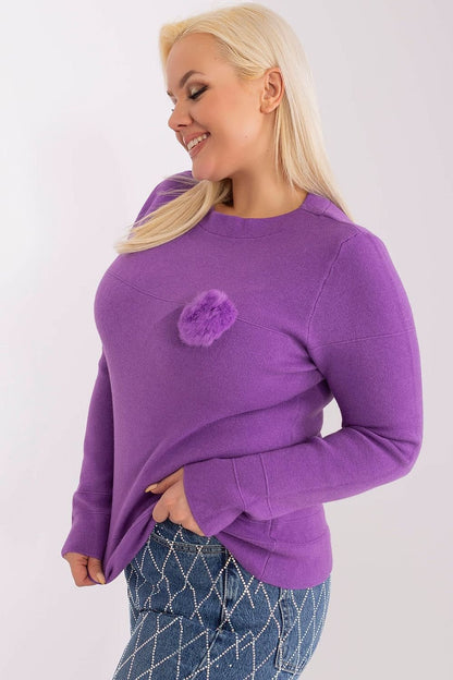 Sweater plus size Model 190067 Factory Price