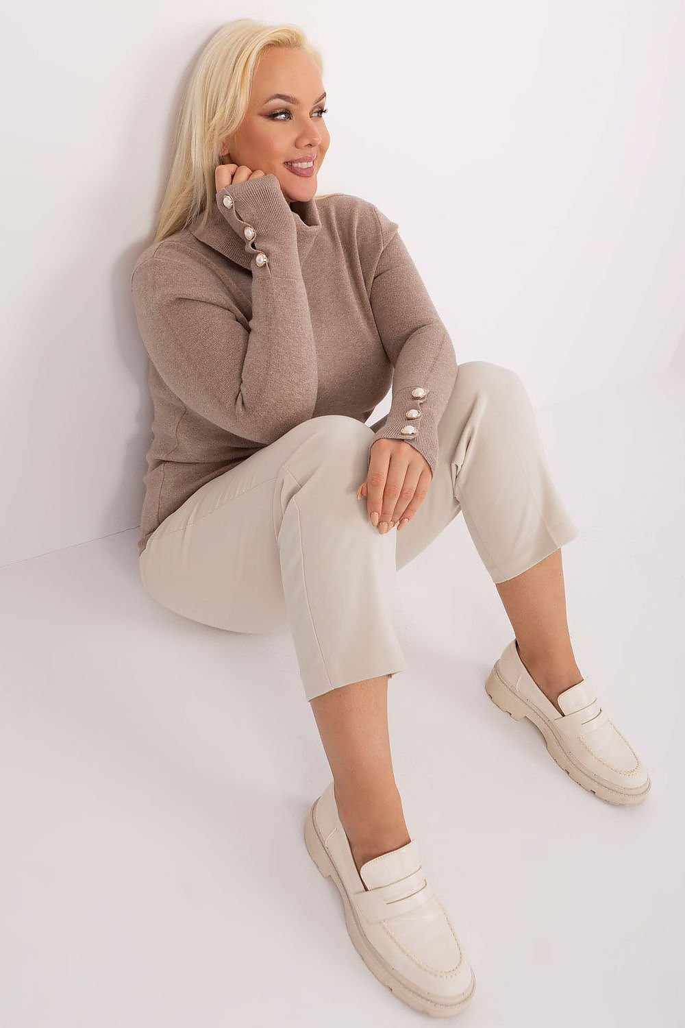 Pullover plus size Model 190082 Factory Price