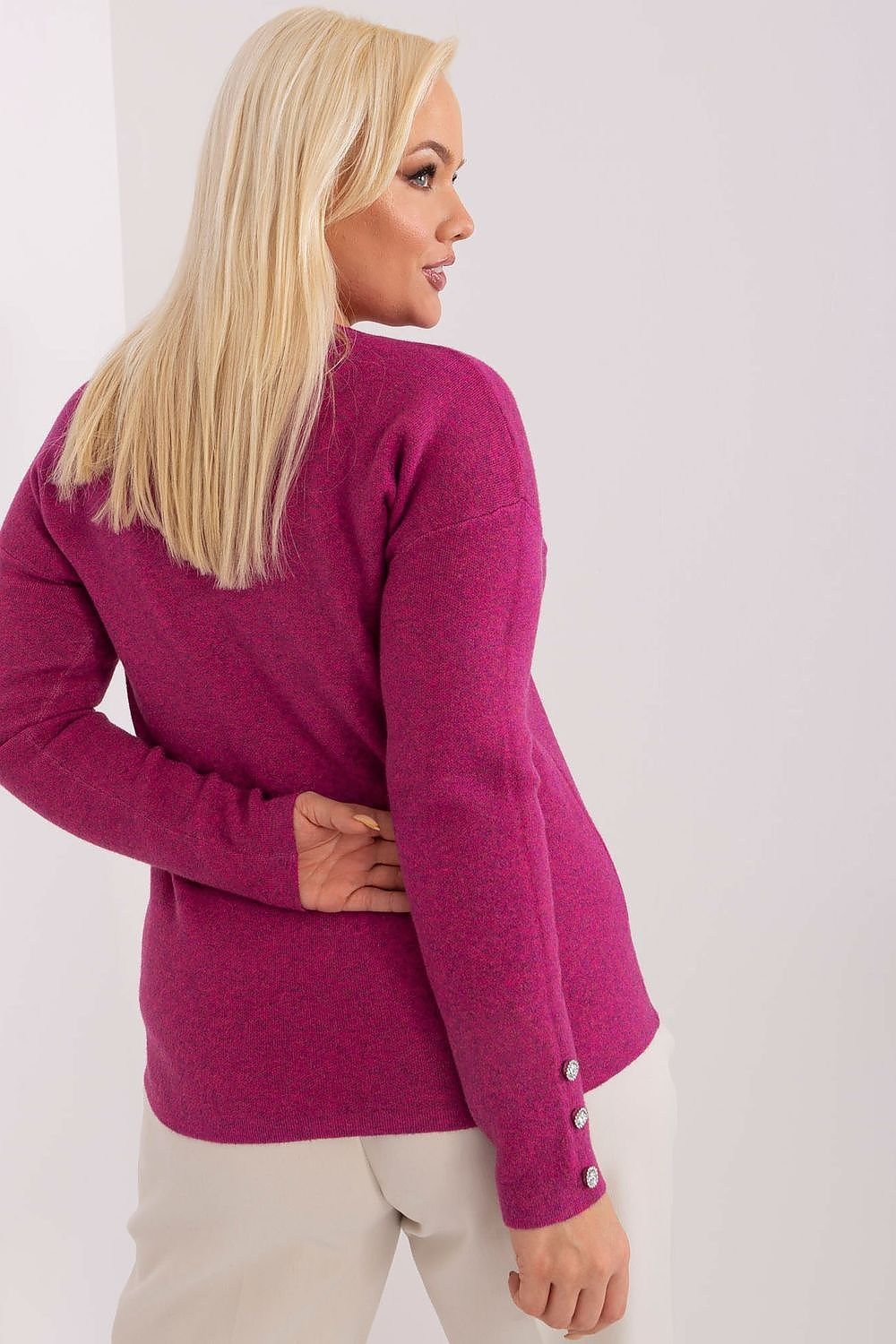 Sweater plus size Model 190089 Factory Price