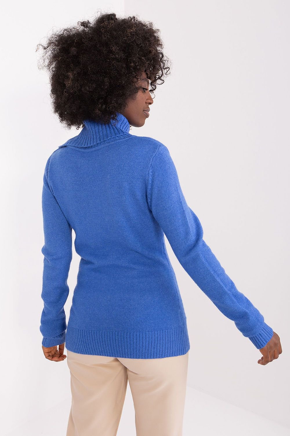 Rollkragenpullover Model 190621 Factory Price