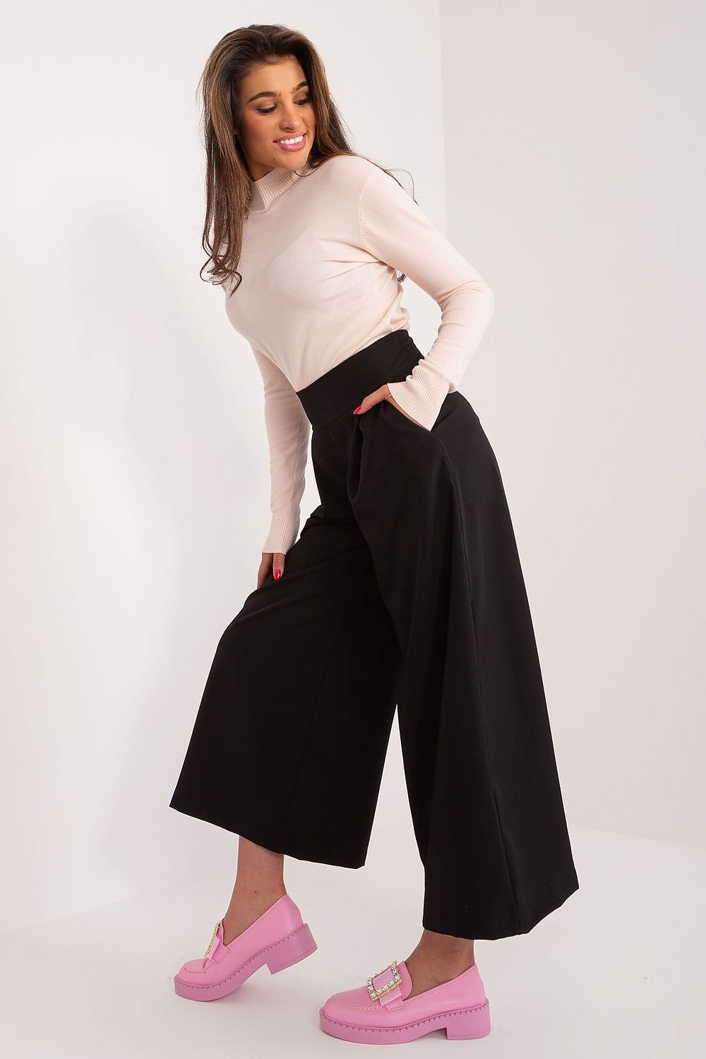 Damen Hose Model 192504 Italy Moda