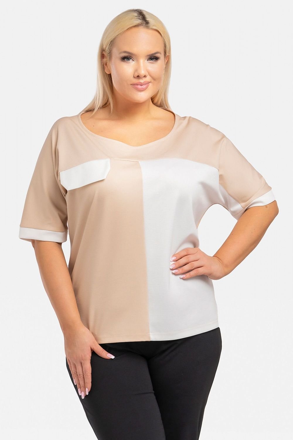 Plus-Size Bluse Model 193908 Karko