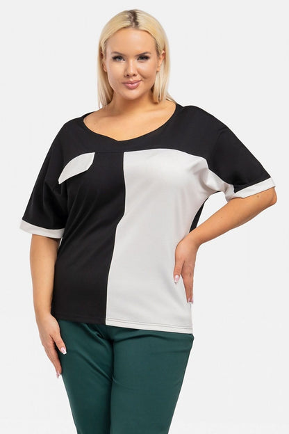 Plus-Size Bluse Model 193908 Karko