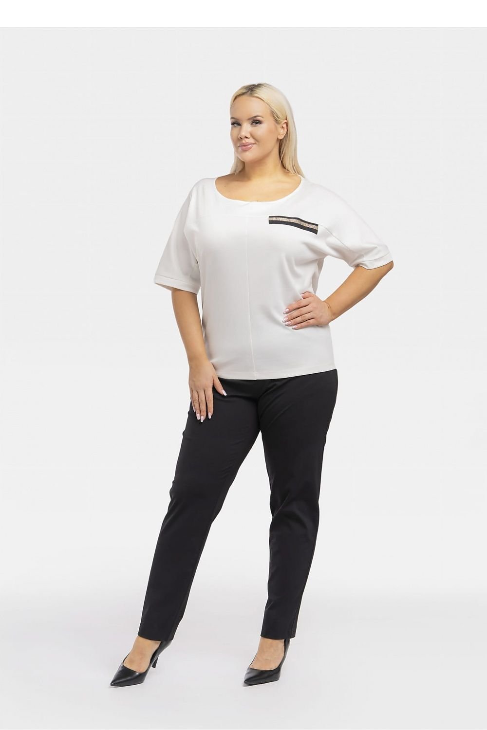 Plus-Size Bluse Model 193911 Karko