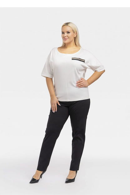 Plus-Size Bluse Model 193911 Karko