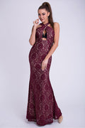Langes Kleid Model 69401 YourNewStyle