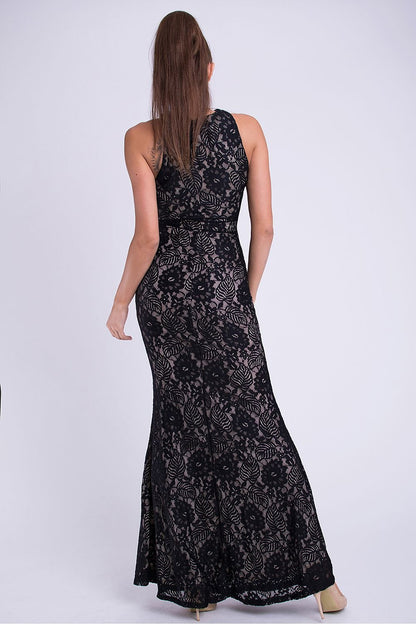 Langes Kleid Model 69403 YourNewStyle